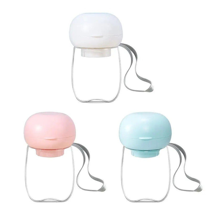 portable pet water bottle with bowl, view 9 - MRSLM