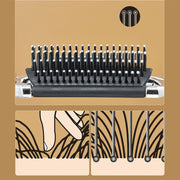 portable foldable hair brush with mirror, view 6 - MRSLM