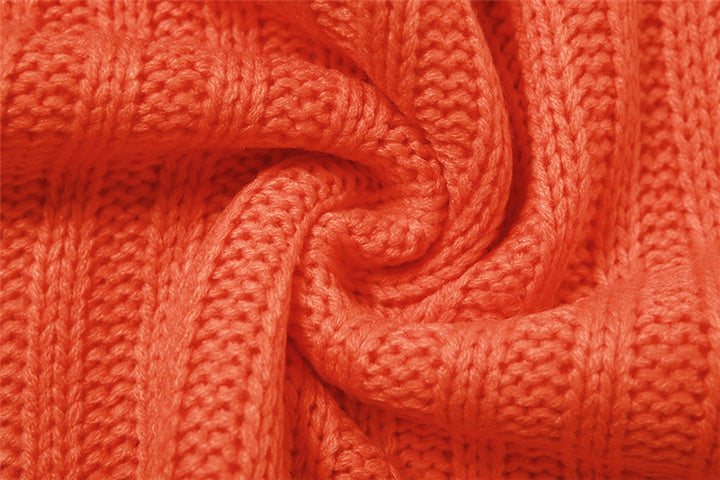 Short Open Navel Knit Sweater For Women