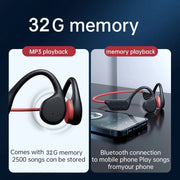 bone conduction earphones, view 8 - MRSLM