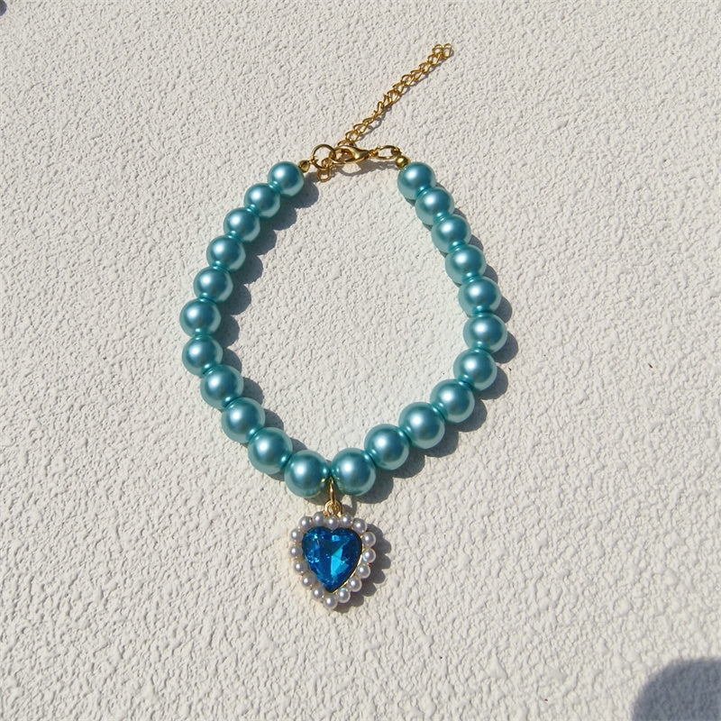 pearl pet collar, view 27 - MRSLM