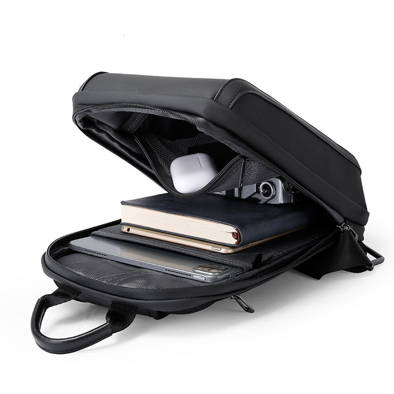 men's chest messenger bag, view 4 - MRSLM