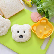 bear-shaped sandwich cutter, view 3 - MRSLM