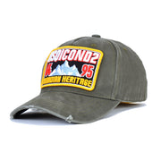 casual embroidered washed cotton hat, view 15 - MRSLM