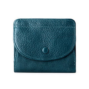 cowhide leather rfid coin pocket and card holder, view 3 - MRSLM