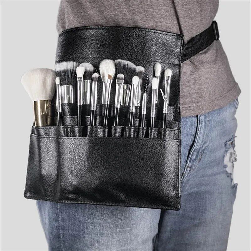 makeup artist cosmetic bag with waist belt - MRSLM