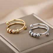 spinner ring for women, view 8 - MRSLM