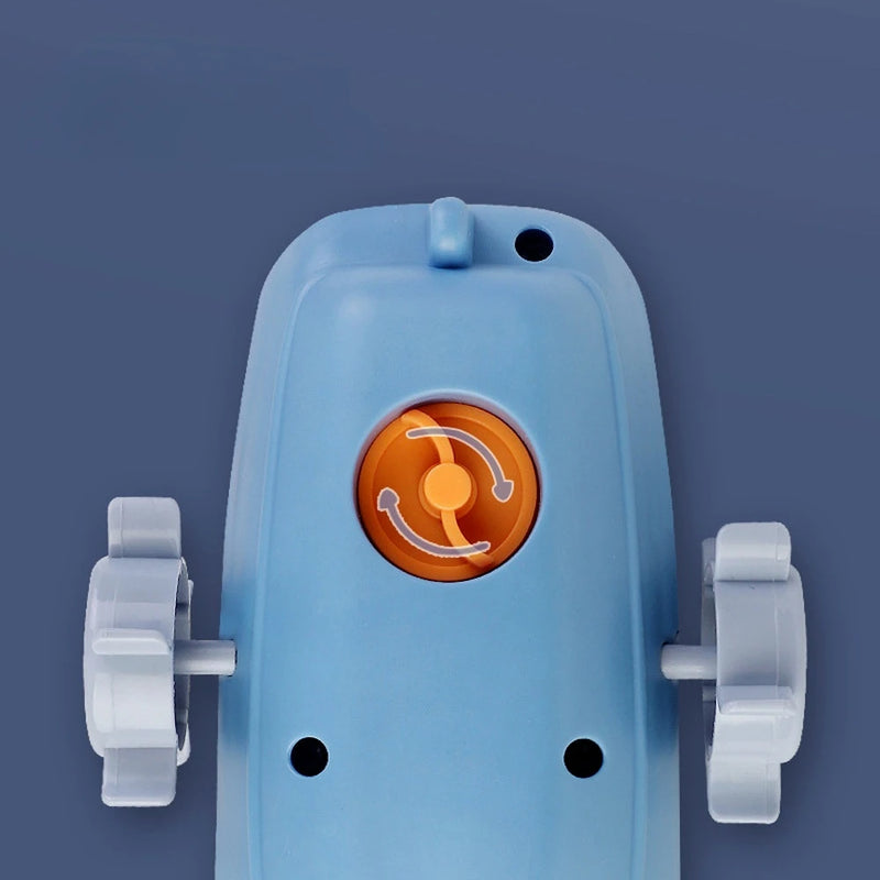 wind up cartoon ship bath toy, view 7 - MRSLM