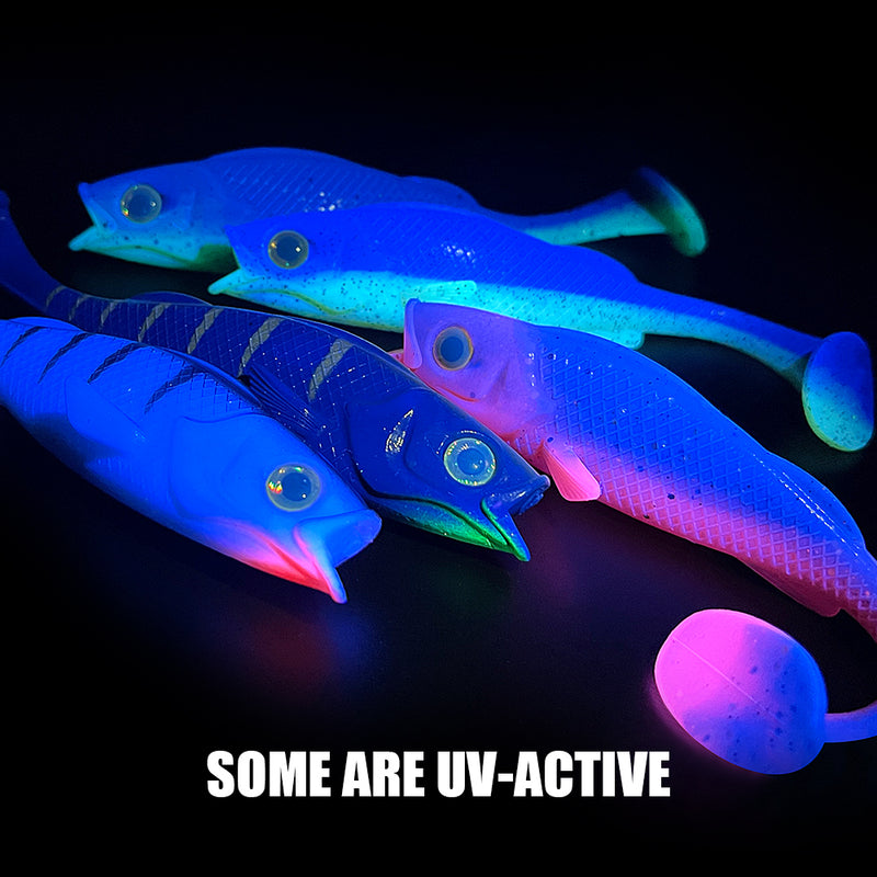 soft swimbait shad fishing lure, view 27 - MRSLM