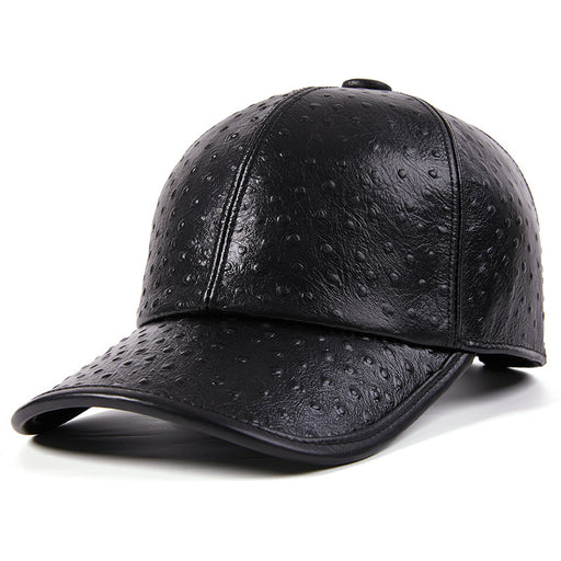 Men's cowhide baseball hat - MRSLM