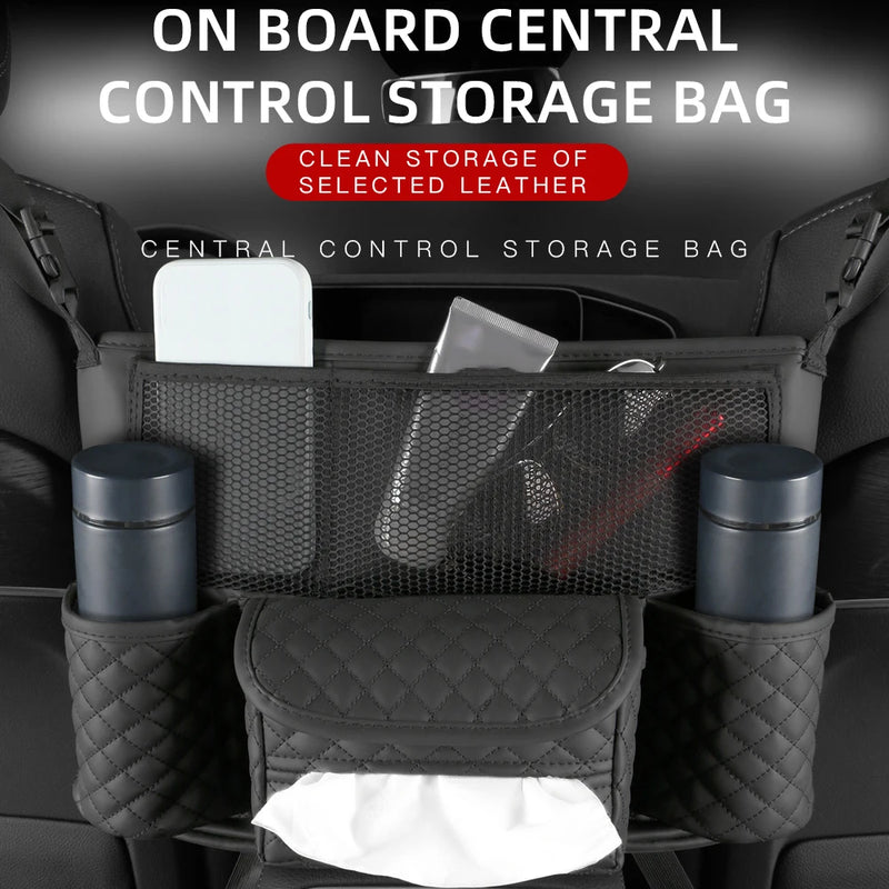 car leather storage organizer, view 4 - MRSLM