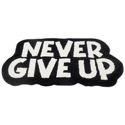 never give up tufted rug, view 4 - MRSLM