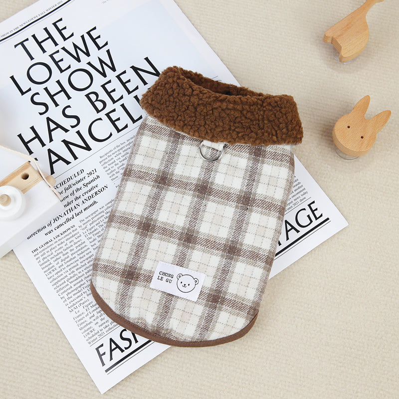 cozy winter dog coat, view 10 - MRSLM