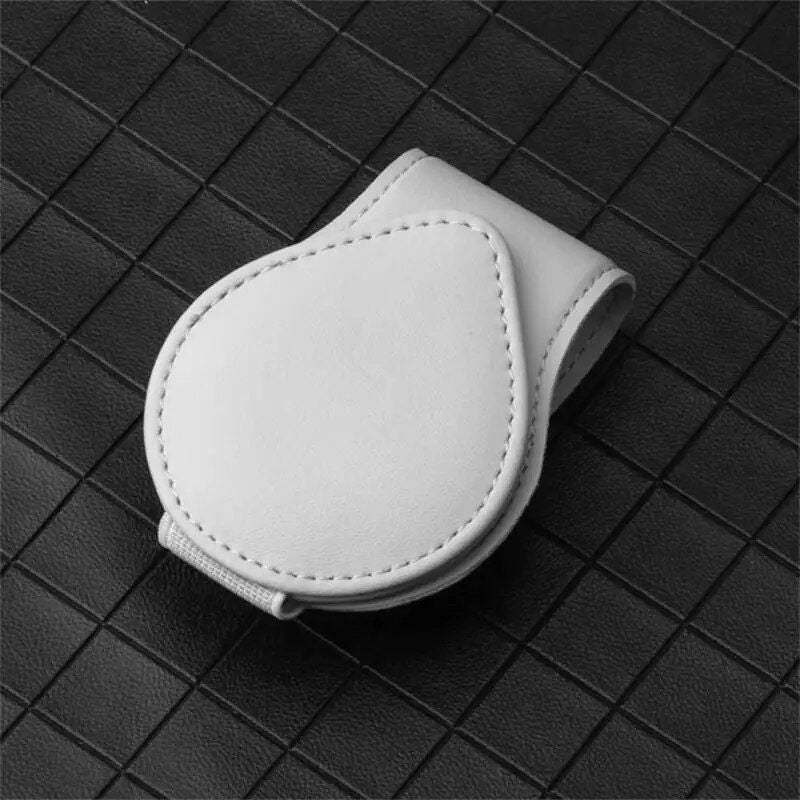 Car sun visor glasses and document holder, view 4 - MRSLM