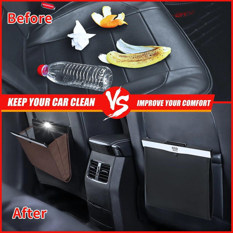 waterproof magnetic car trash bag, view 8 - MRSLM