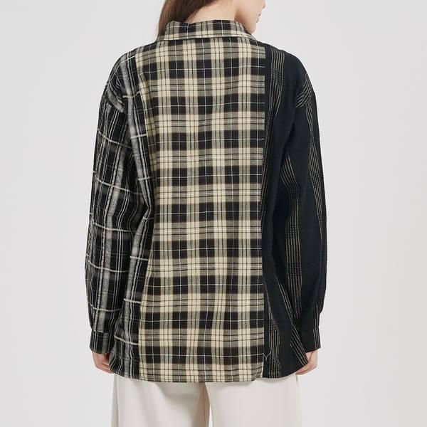 Plaid Shirt Women Streetwear