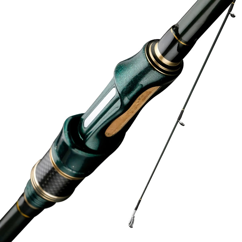 portable carbon travel fishing rod, view 4 - MRSLM