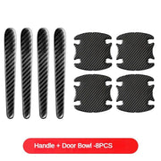 carbon fiber door handle protector, view 2 - MRSLM