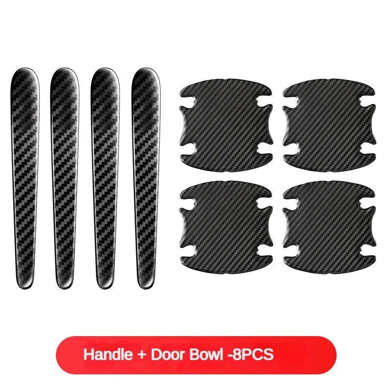 carbon fiber door handle protector, view 2 - MRSLM
