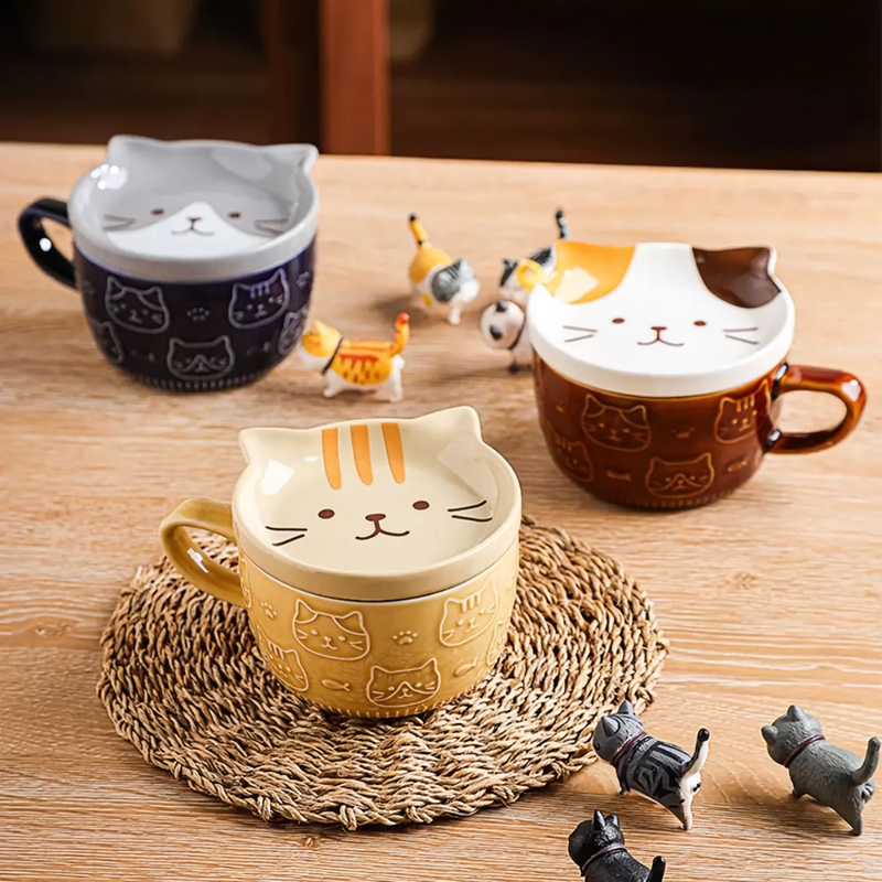 cartoon animal coffee mug - MRSLM