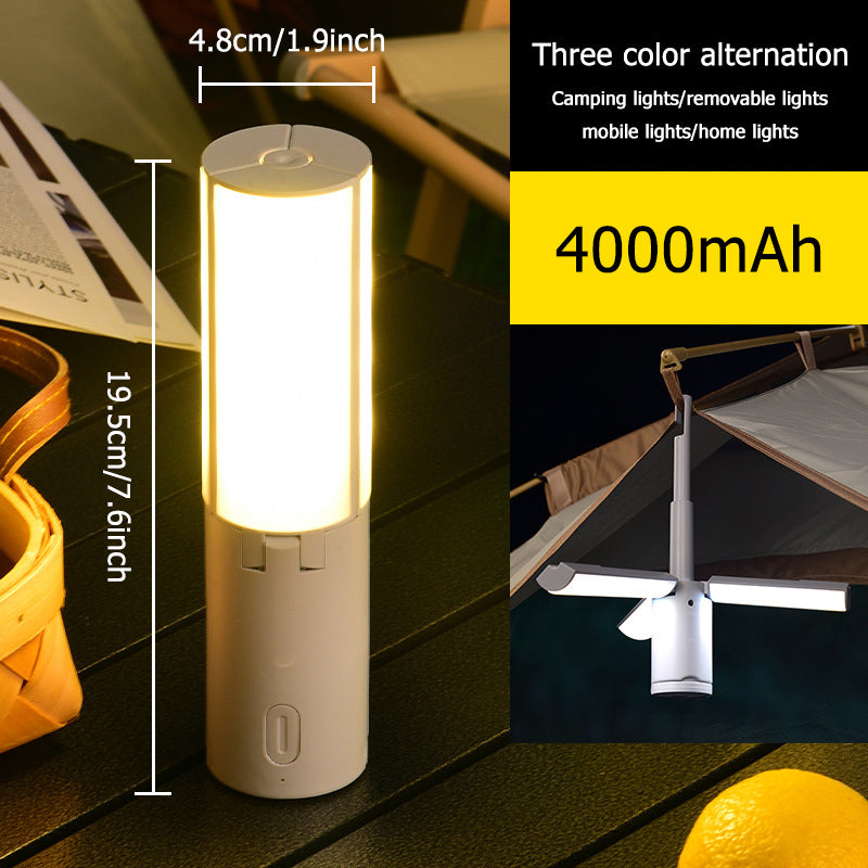 portable rechargeable camping lantern, view 2 - MRSLM