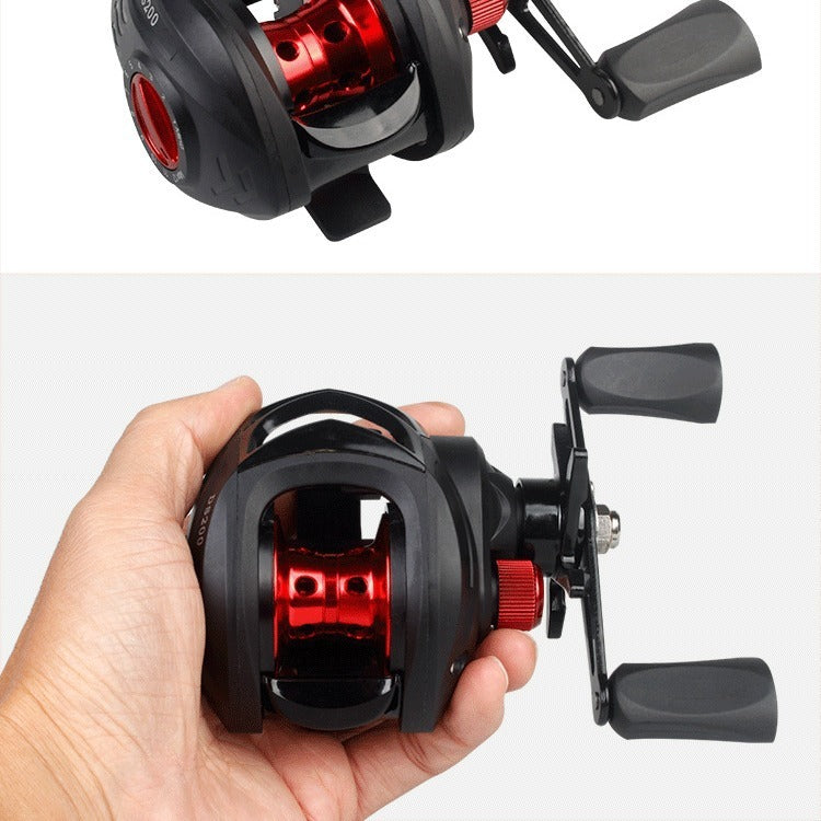 baitcasting fishing reel, view 2 - MRSLM