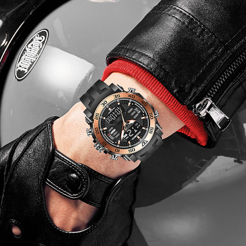 dual display multifunction sports watch - MRSLM