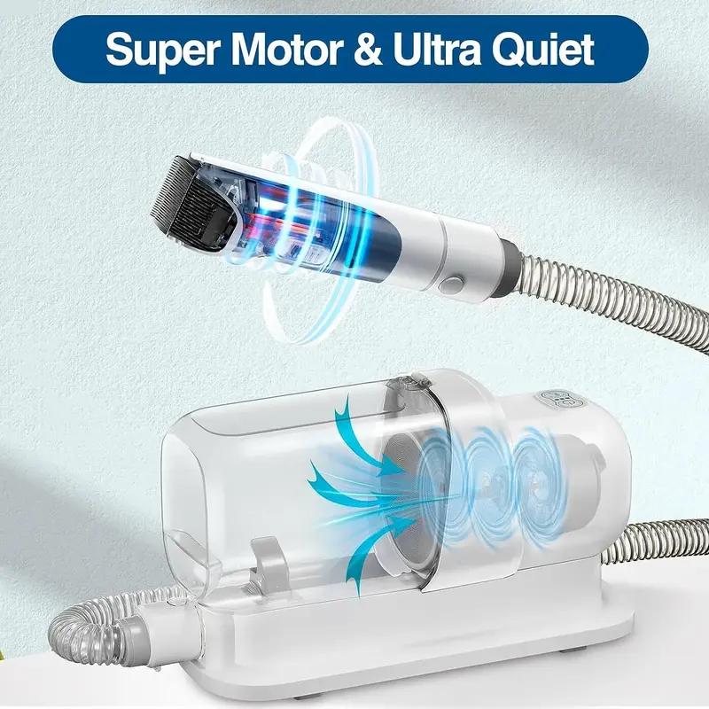 pet grooming vacuum kit, view 5 - MRSLM