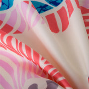 spring leaves silk blend scarf, view 12 - MRSLM