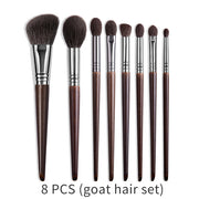 natural makeup brushes set, view 8 - MRSLM