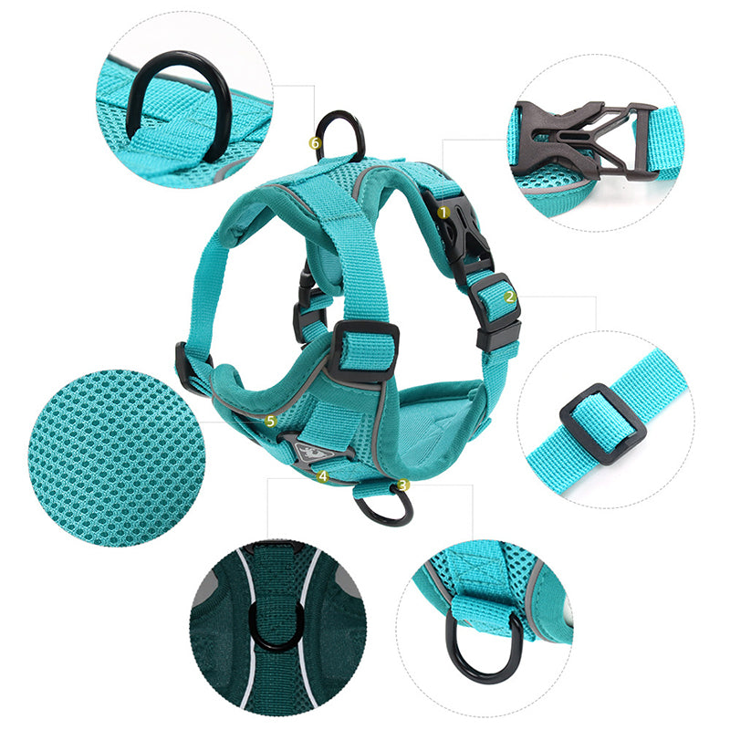 no-pull dog harness and leash set, view 27 - MRSLM