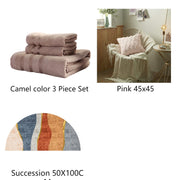 Bamboo fiber towel set, view 7 - MRSLM