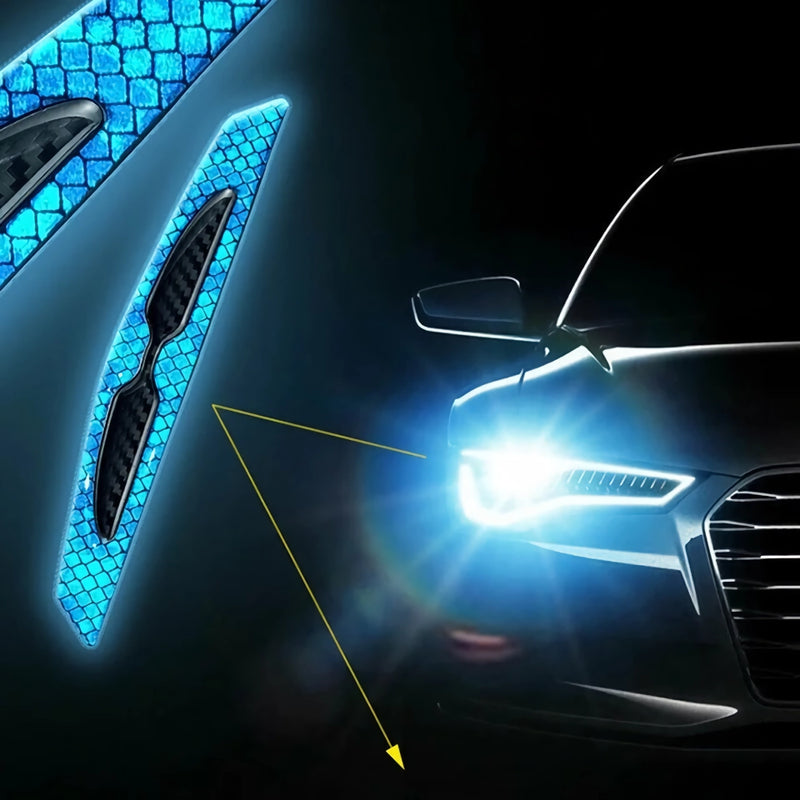 reflective car door edge guard stickers, view 5 - MRSLM