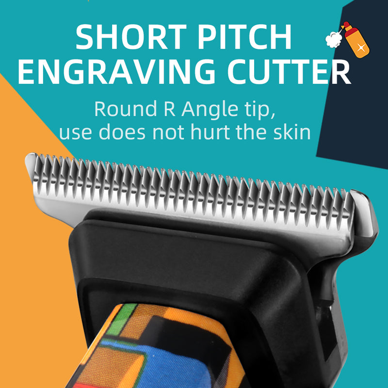 digital display men's hair clipper, view 6 - MRSLM