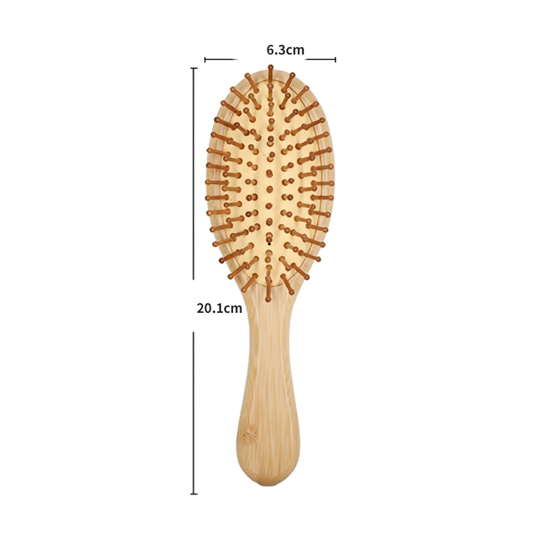 bamboo massage comb, view 4 - MRSLM