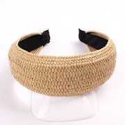 solid color knotted headband, view 4 - MRSLM