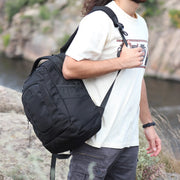 anti-theft laptop backpack for men, view 4 - MRSLM