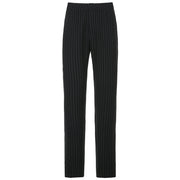 striped straight leg suit pants, view 3 - MRSLM
