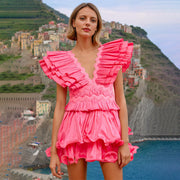 Ruffled cake dress - MRSLM