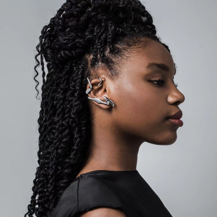 winding elf ear cuff, view 7 - MRSLM