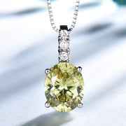 silver pendant ring and earring set, view 3 - MRSLM