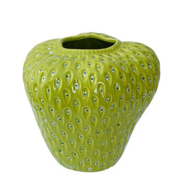 Strawberry ceramic vase, view 7 - MRSLM