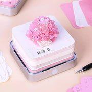 3d paper art desk calendar, view 10 - MRSLM