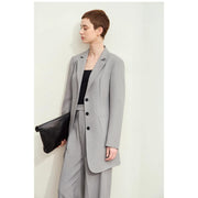 women's slim tailored coat, view 5 - MRSLM