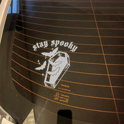 goth bat vinyl car decal, view 4 - MRSLM