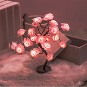 LED rose flower fairy light lamp, view 8 - MRSLM
