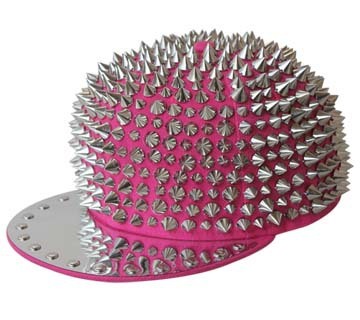 punk pointed rivet hip hop hat, view 12 - MRSLM