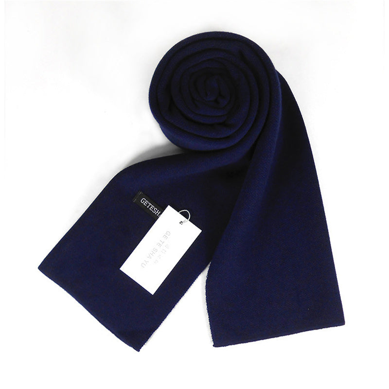 men's cashmere winter scarf, view 5 - MRSLM