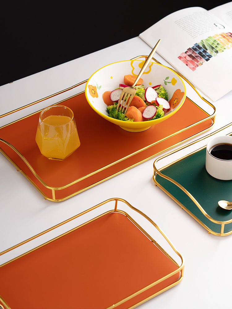 rectangular iron tea tray, view 7 - MRSLM