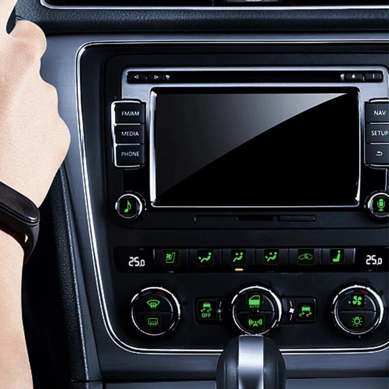 Luminous car panel decals, view 4 - MRSLM